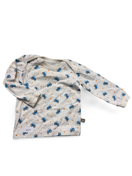 Langarmshirt mit Traktorprint - Gr. 74