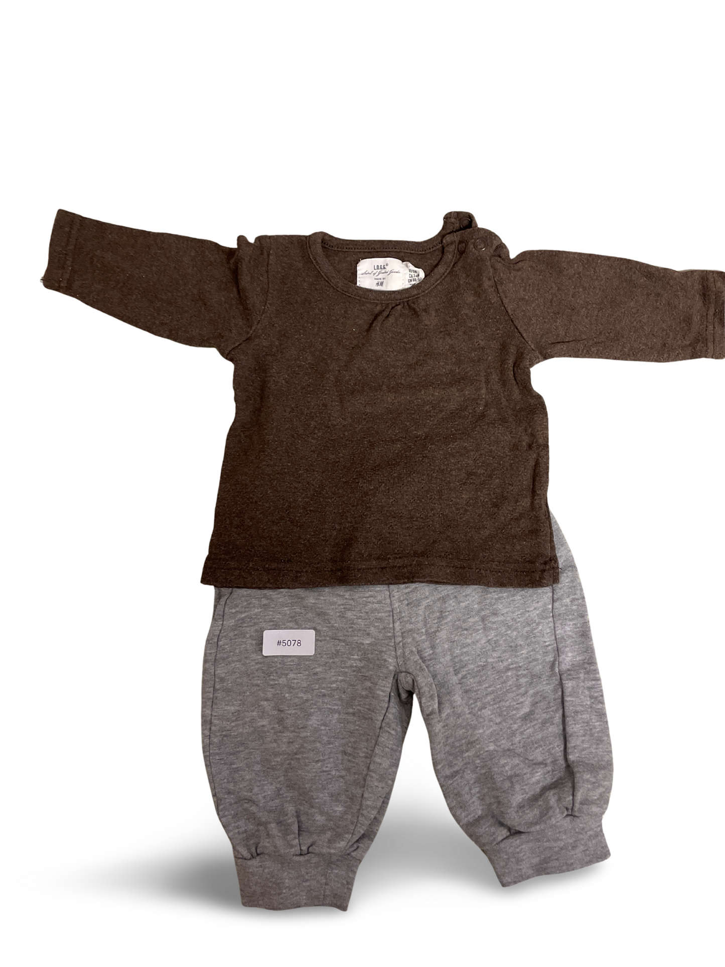 Langarmshirt und Jogginghose - Gr. 62