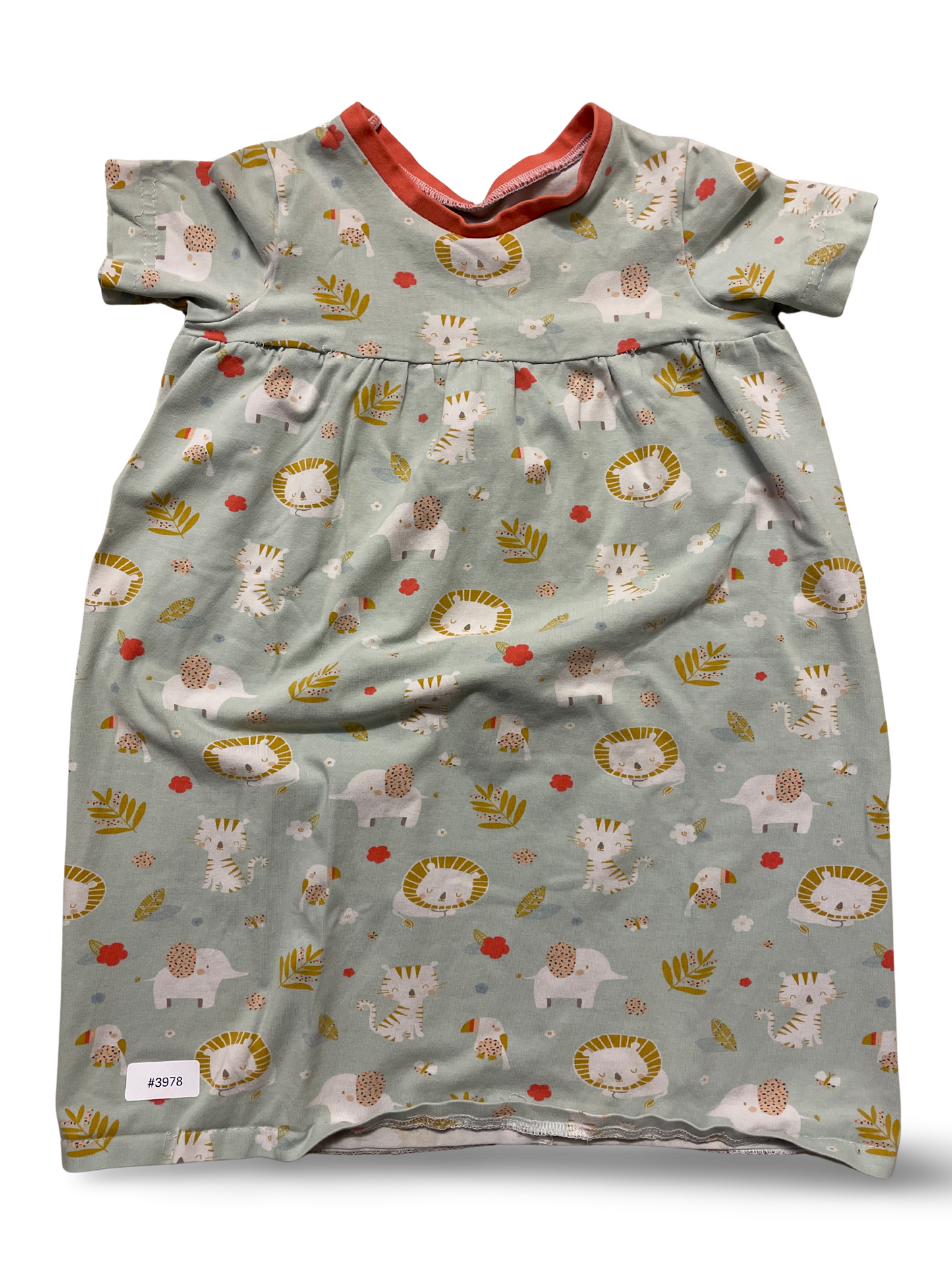 Kleid mit Tierprint - Gr. 122