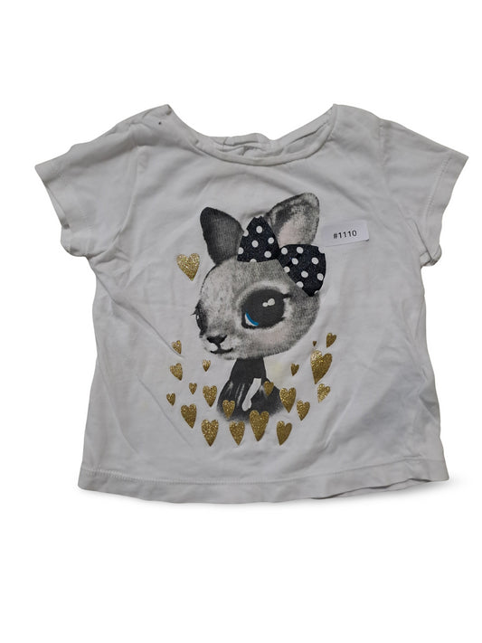 T-Shirt mit Tiermotiv - Gr. 92