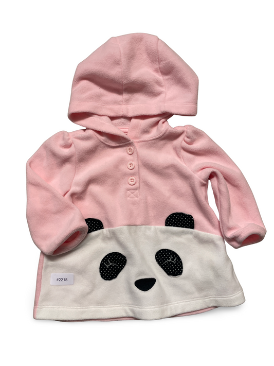 Kapuzenpullover mit Panda-Motiv - Gr. 68