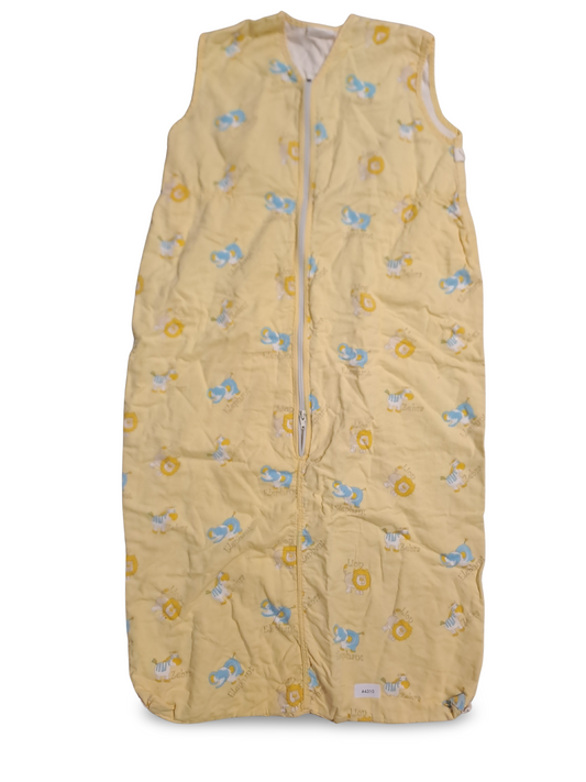 Gelber Babyschlafsack mit Reissverschluss - Gr. 110