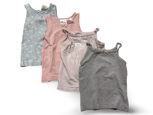 4er Bundle Trägertops - Gr. 98