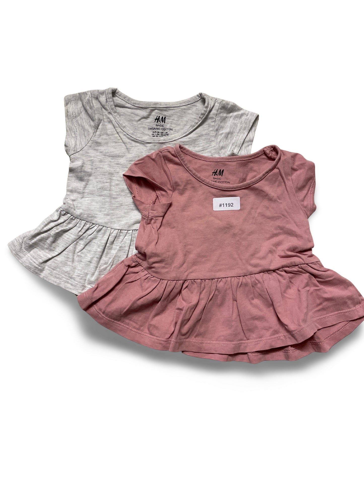 2er Kleid T-Shirts - Gr. 56