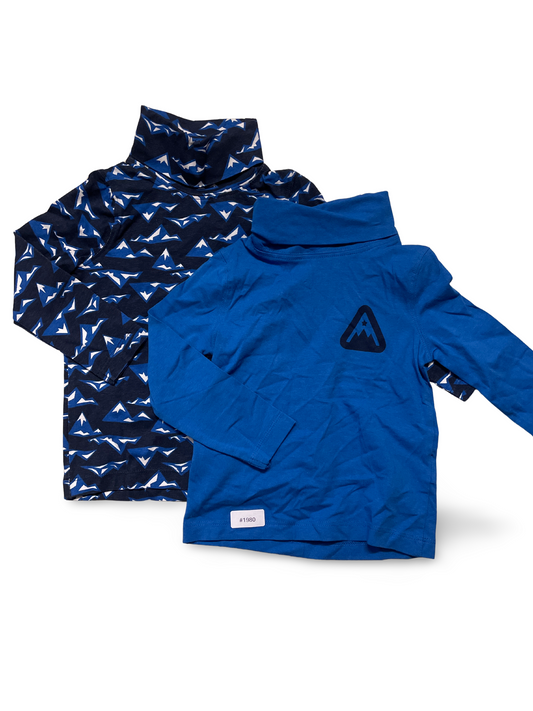 2er Bundle Rollkragenshirts - Gr. 86