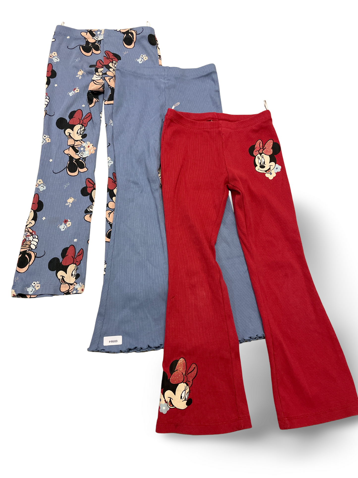 3er Bundle Leggings mit Minnie-Print - Gr. 122