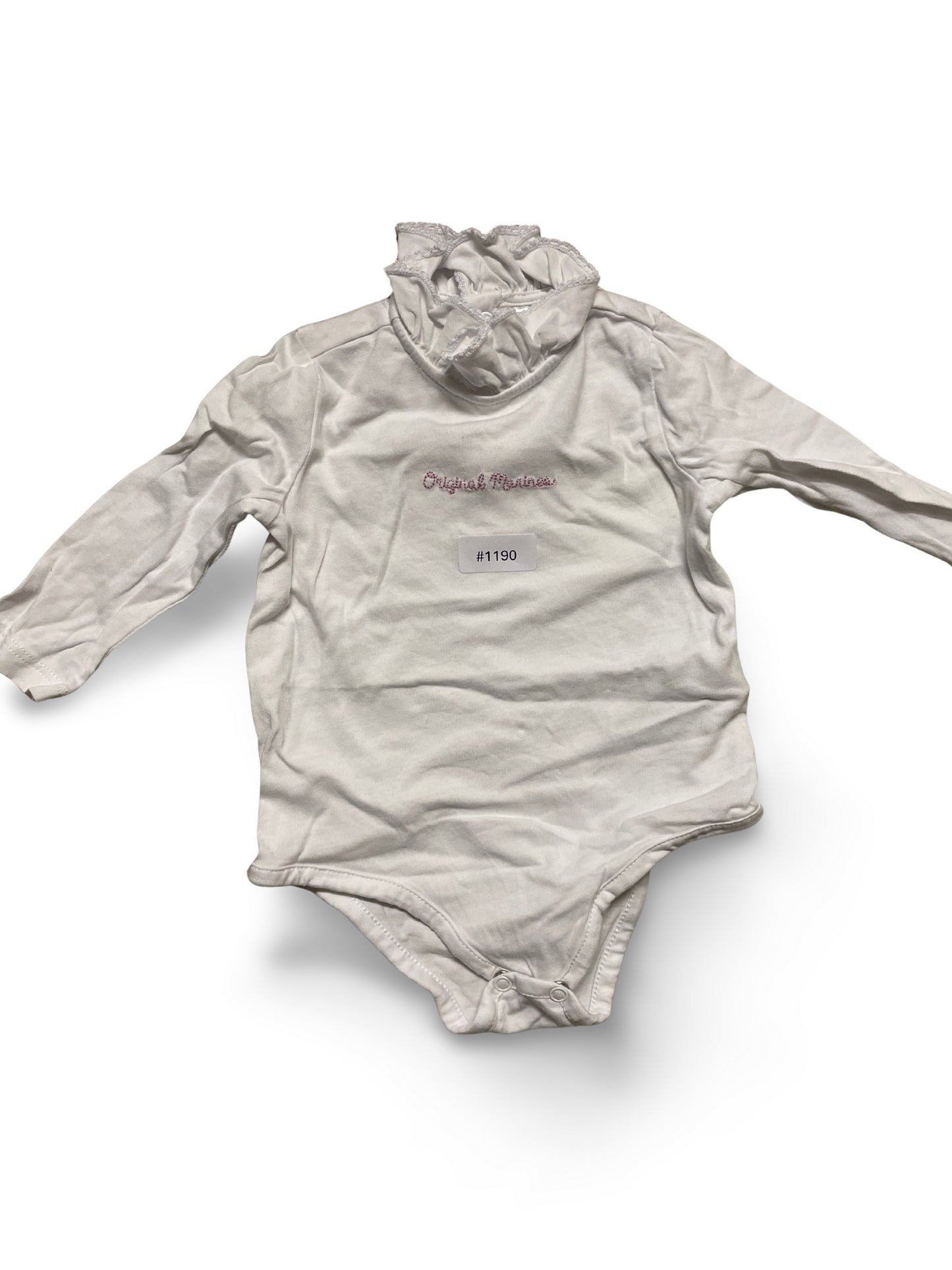 Body mit langen Ärmeln - Gr. 56