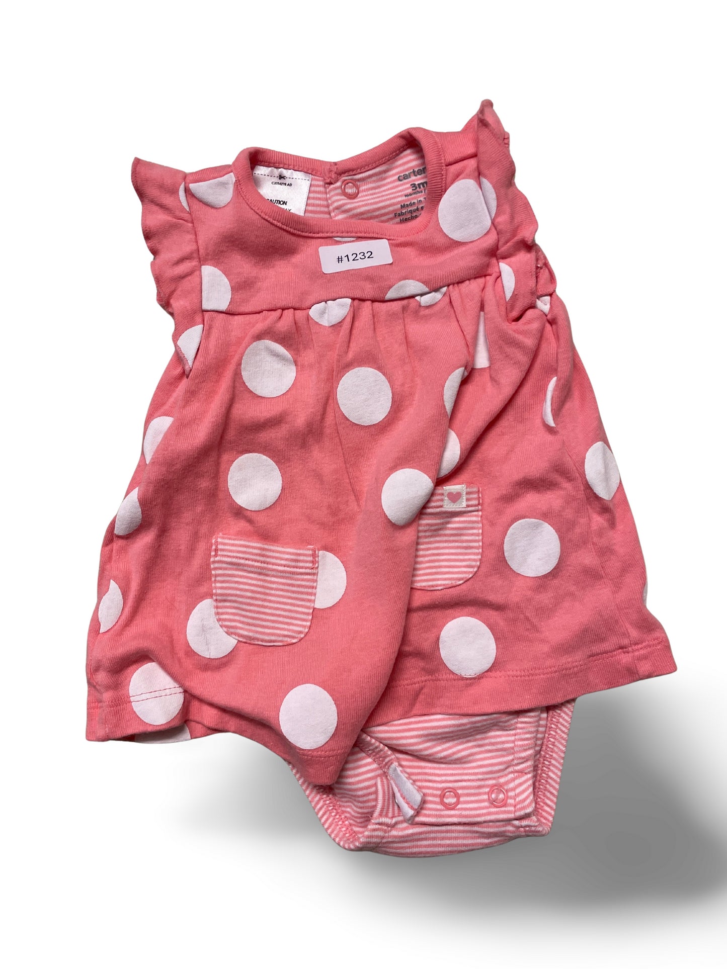 Kleid mit Body - Gr. 62