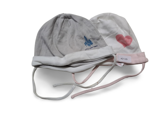 2er Bundle Babymützen - Gr. 86
