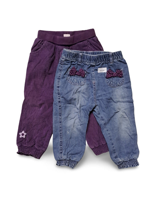 2er Bundle Hosen - Gr. 86