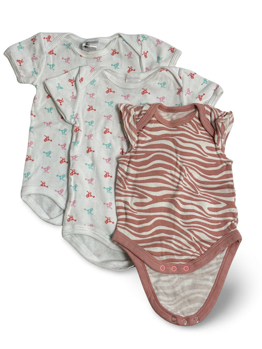 3er Bundle - Body kurz - Gr. 56