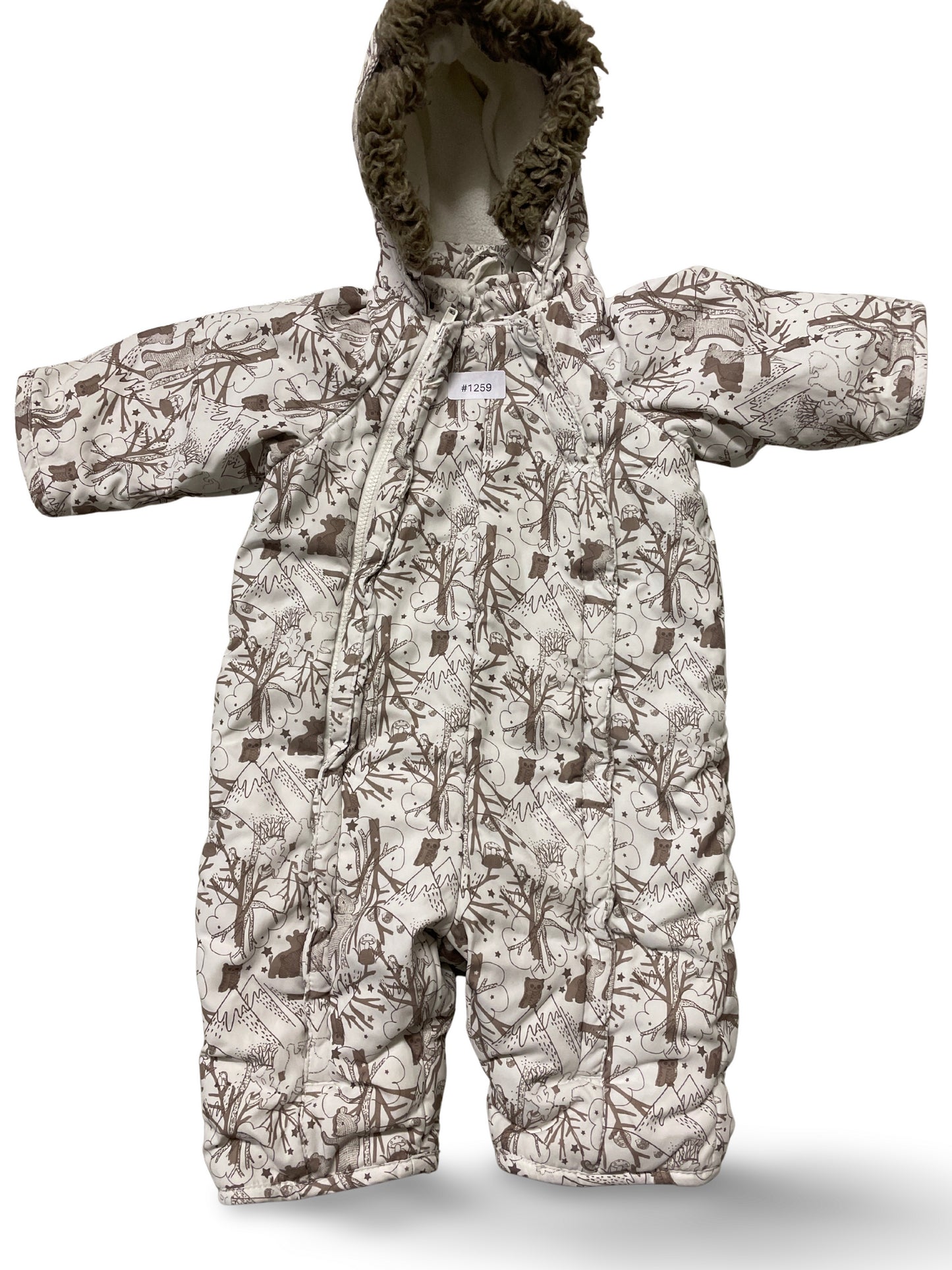 Overall mit Kapuze - Gr. 62