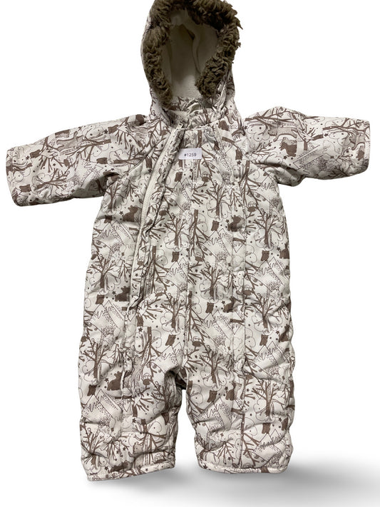 Overall mit Kapuze - Gr. 62