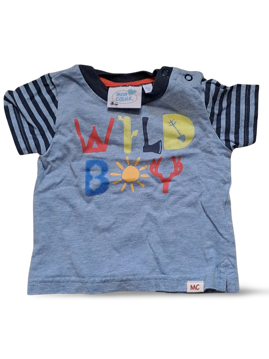 T-Shirt wild boy - Gr. 68