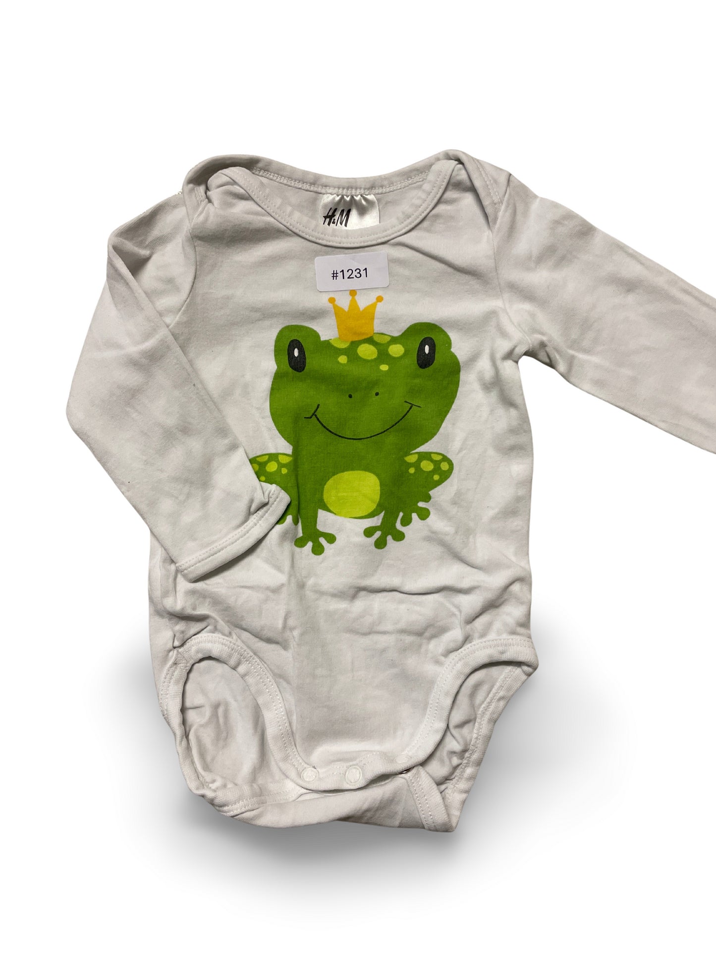 Body mit Frosch-Motiv - Gr. 62