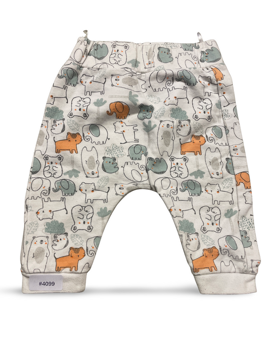 Baby Jogginghose mit Tierprint - Gr. 68