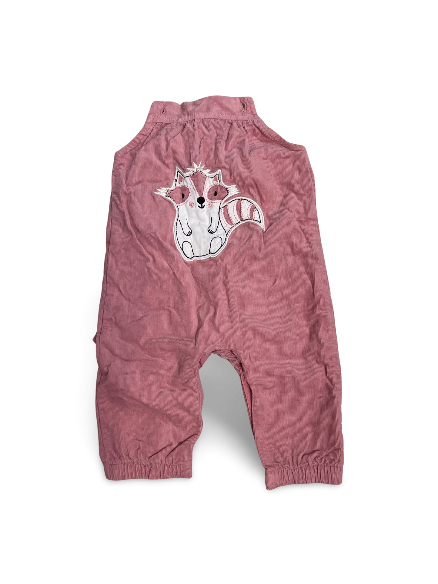 Long corduroy dungarees - size 68