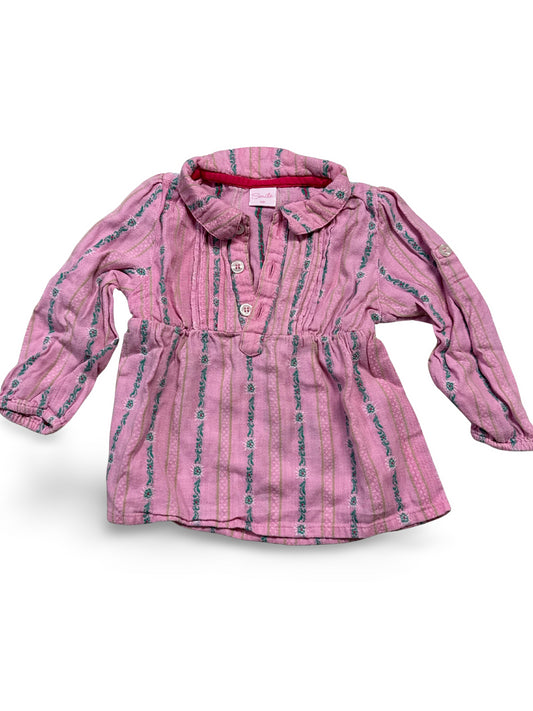 Kleid mit langen Ärmeln - Gr. 80