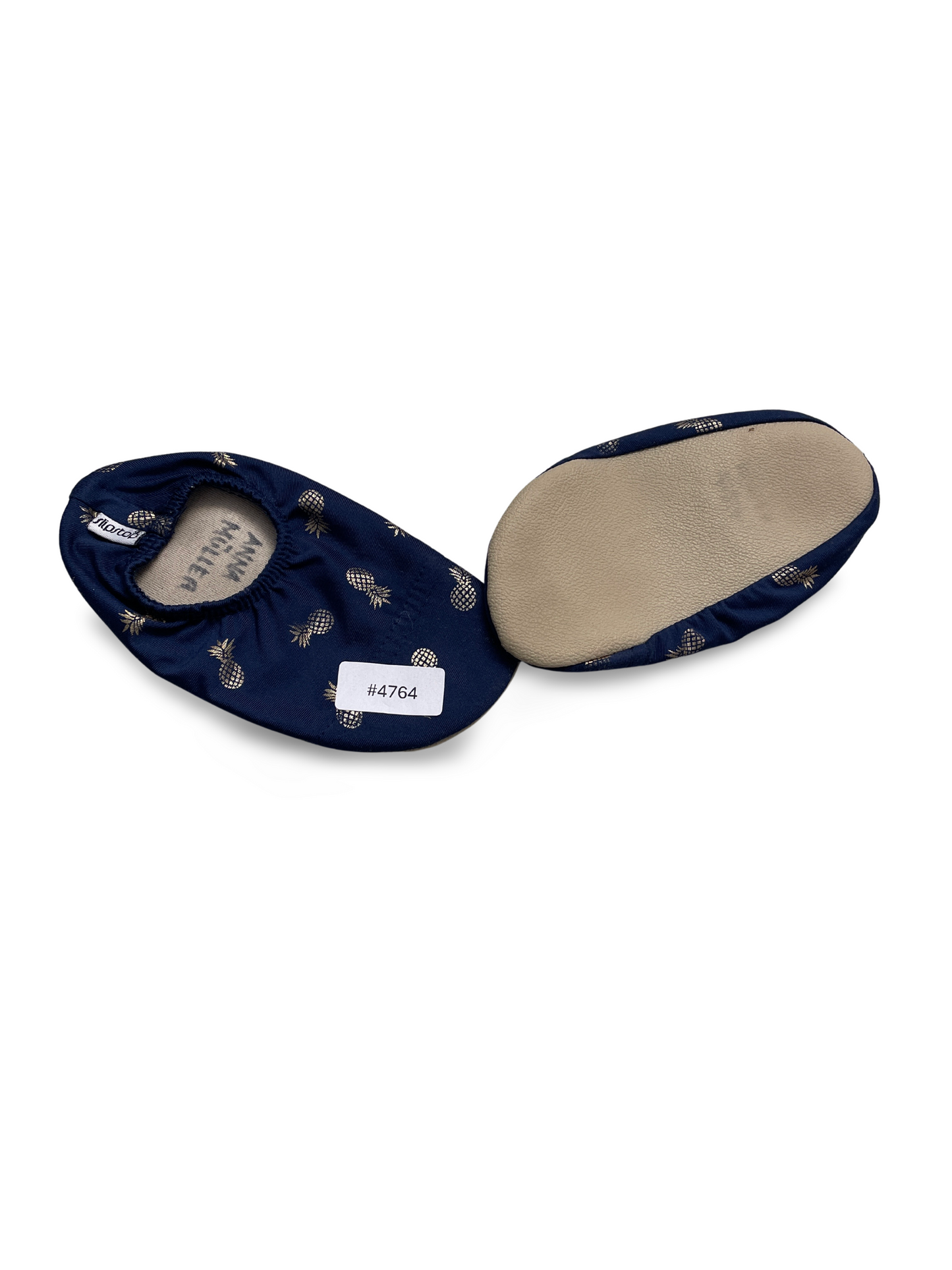 Krabbelschuhe mit Ananasmuster - Gr. 23