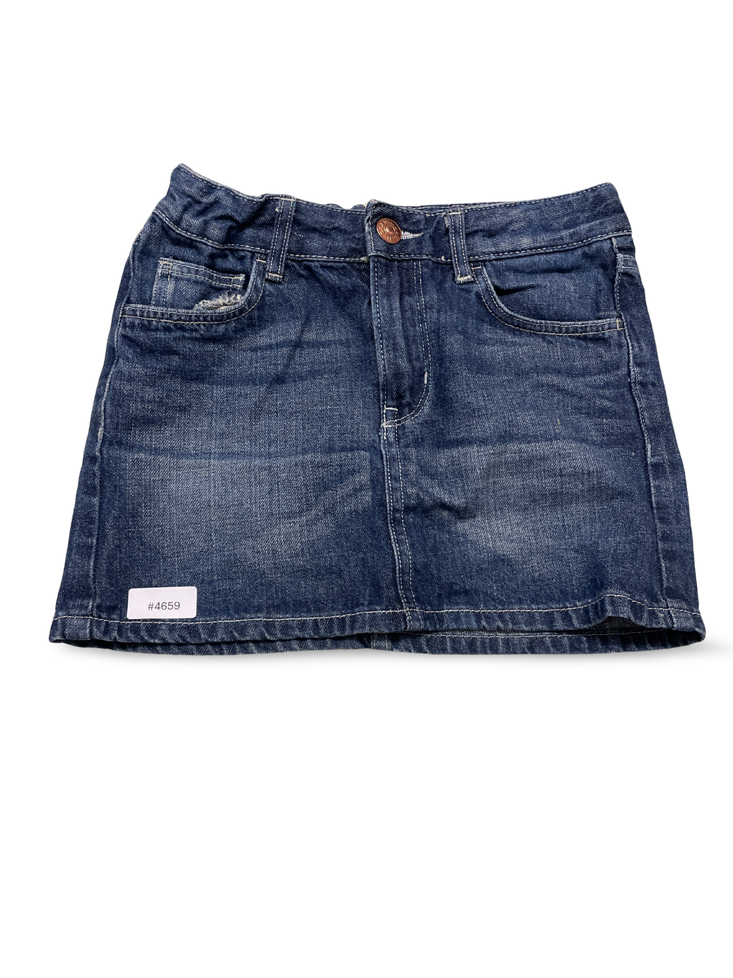 Jeansrock mit Taschen - Gr. 122