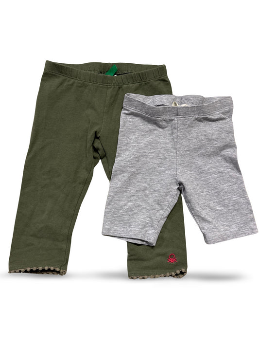 2er Bundle Leggings (3/4 & kurz) - Gr. 98