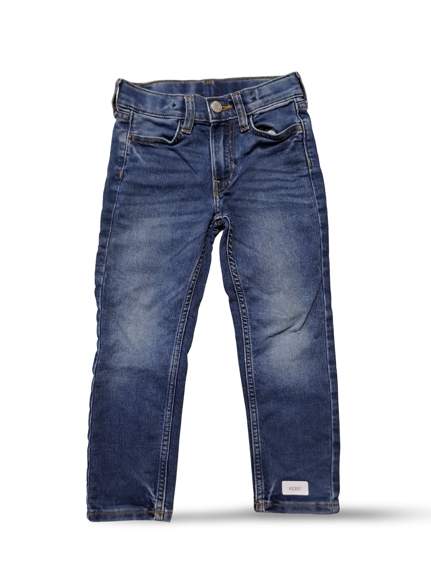 Blaue Jeanshose - Gr. 110
