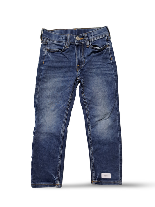 Blaue Jeanshose - Gr. 110