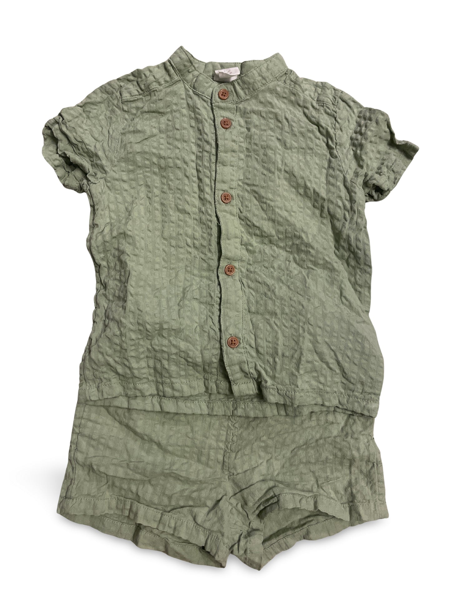 Set of 2 - Shirt/Trousers Cotton - Size 80