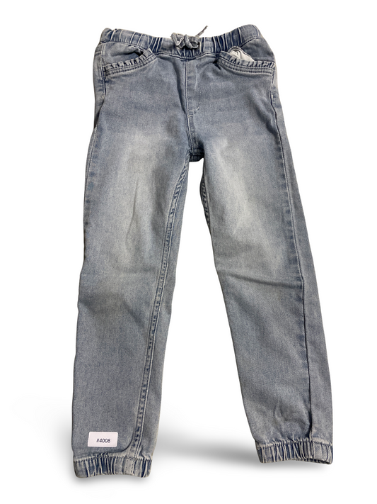 Hellblaue Jeans-Jogginghose - Gr. 116