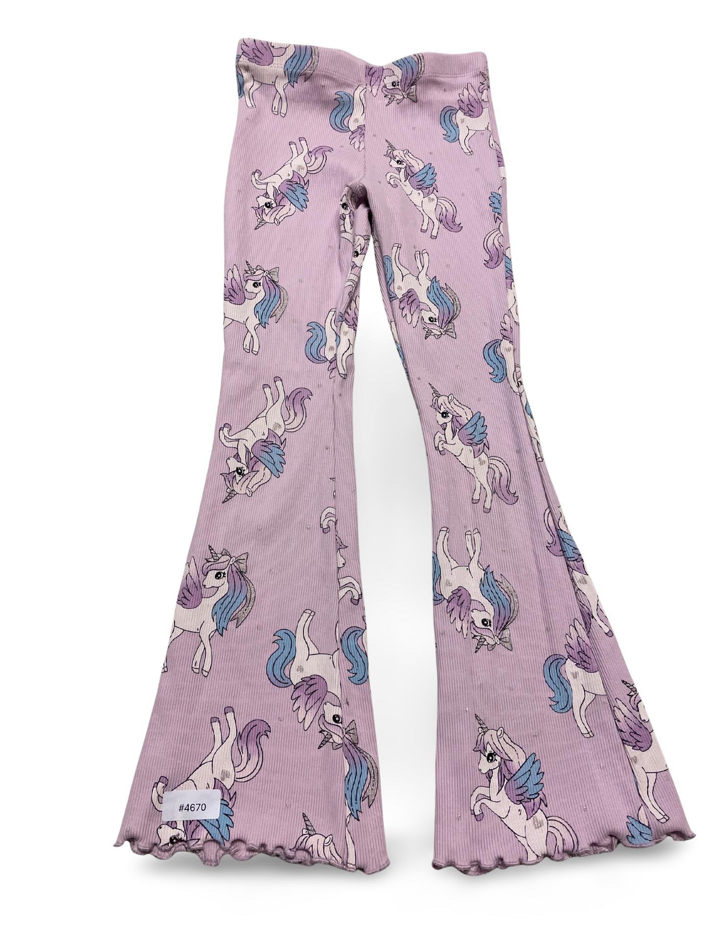 Lila Einhorn Leggings - Gr. 122