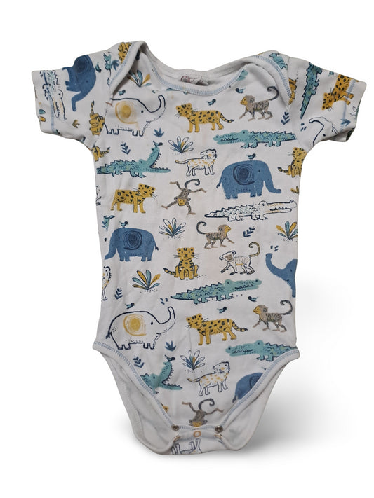 Body kurz Tiere - Gr. 86