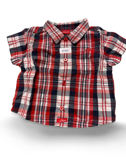 s.Oliver Kurzarmhemd - Gr. 62