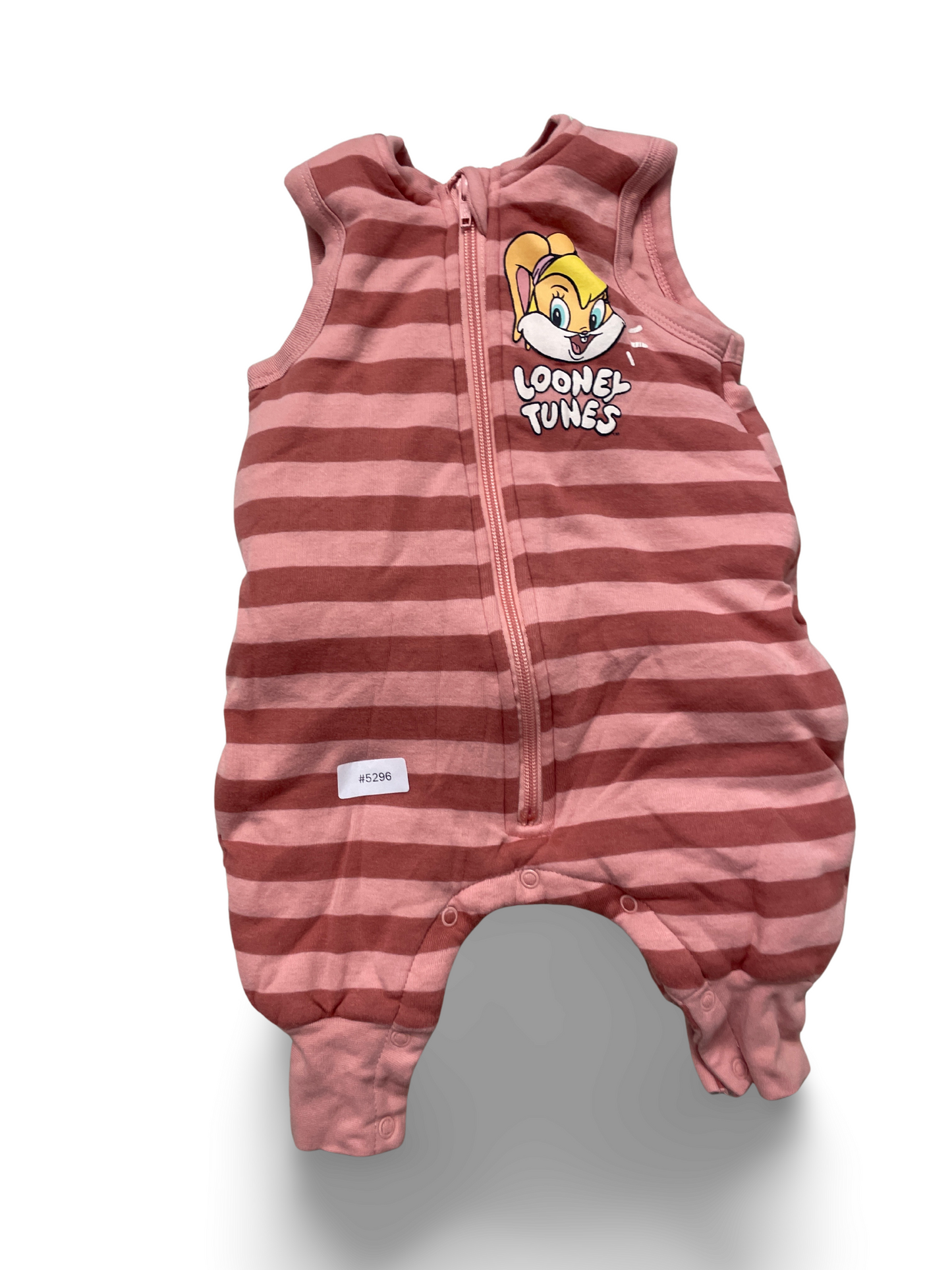 Gestreifter Strampler mit Looney Tunes Motiv - Gr. 62