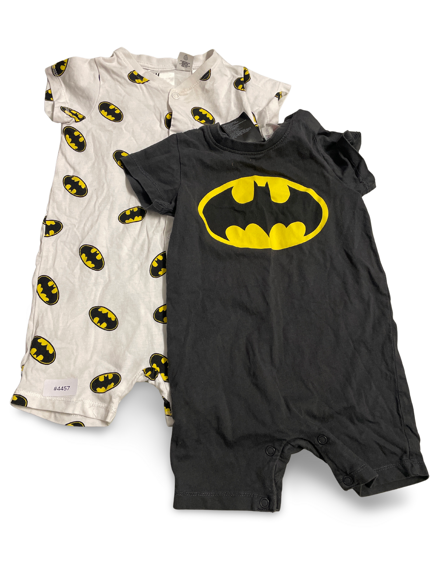2er Bundle Strampler mit Batman-Logo - Gr. 74