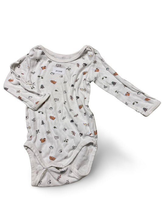 Body mit langen Ärmeln - Gr. 68