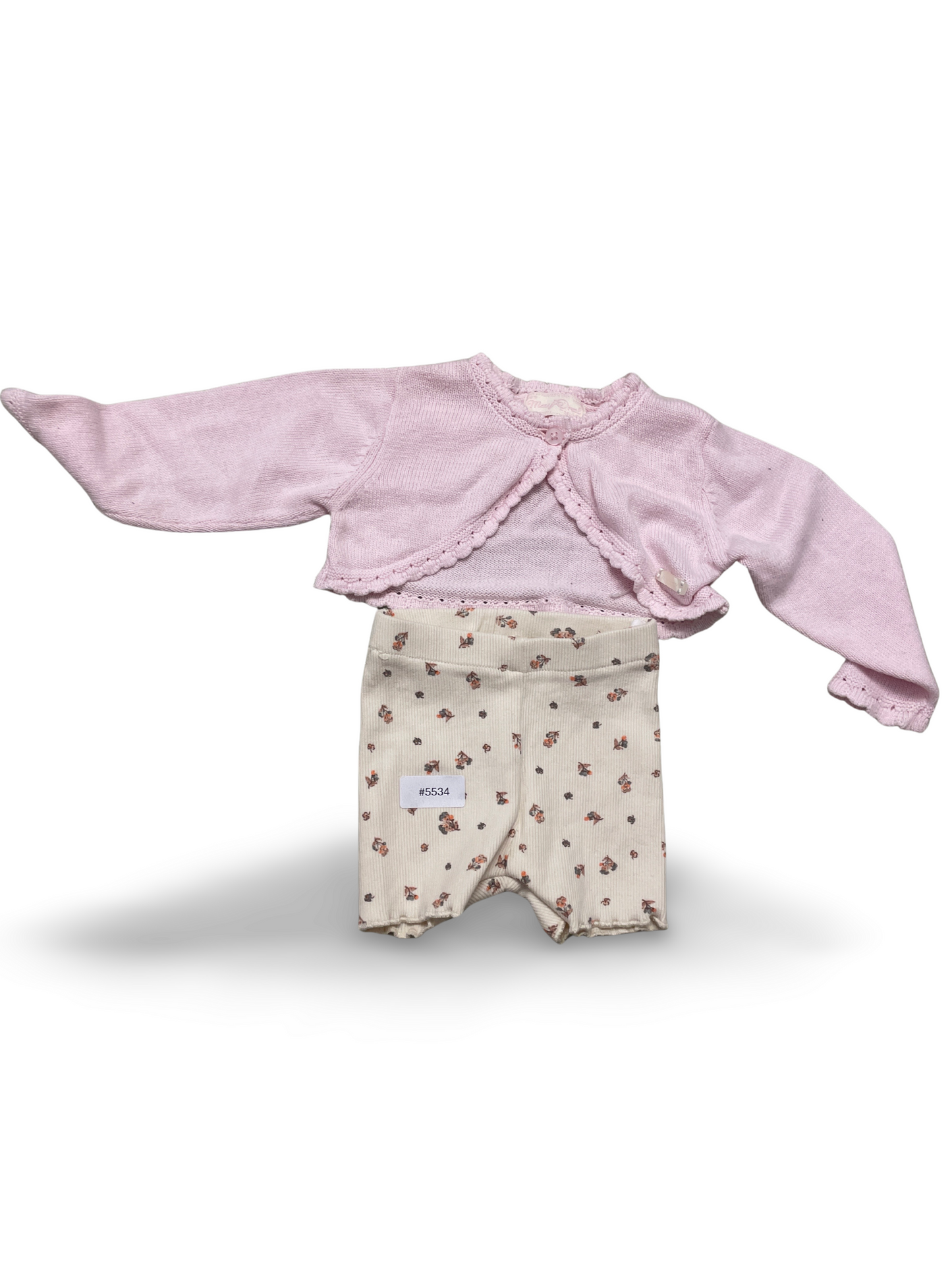 Strickbolero und Leggings Set - Gr. 50