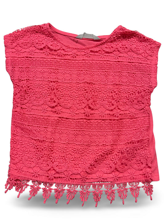 T-Shirt mit Spitze - Gr. 98