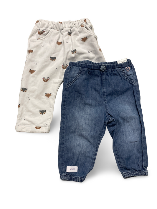 2er Bundle Jogginghosen - Gr. 80
