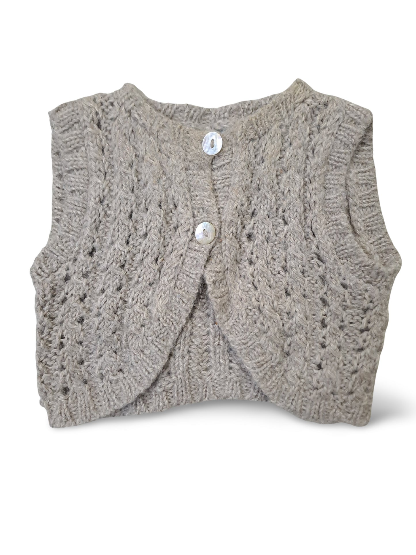 Strickjacke kurz - Gr. 74