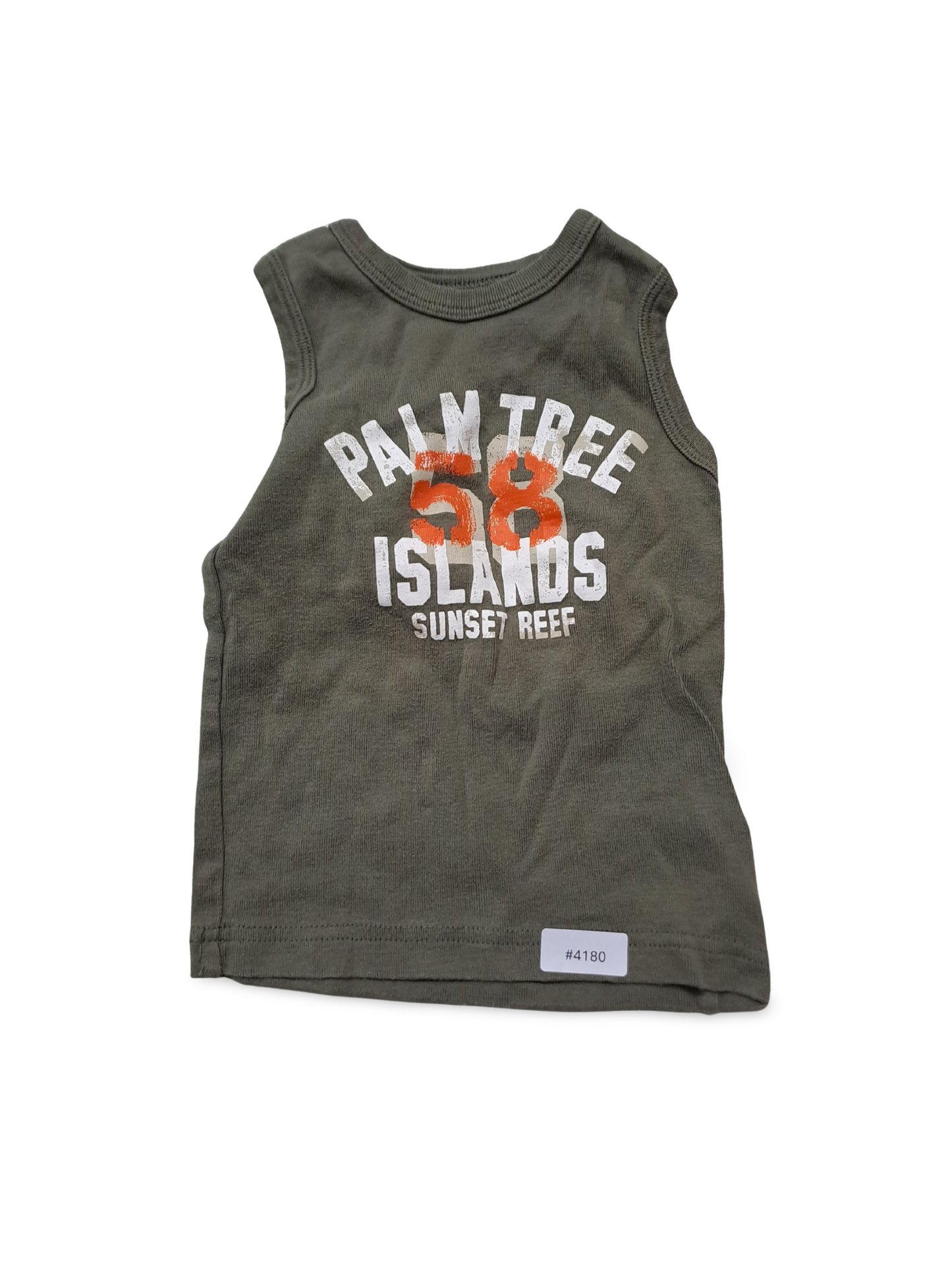 Ärmelloses Top mit Palmtree-Print - Gr. 80