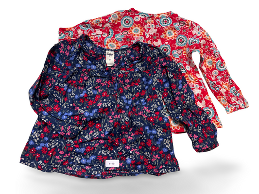 2er Bundle Langarmblusen - Gr. 86