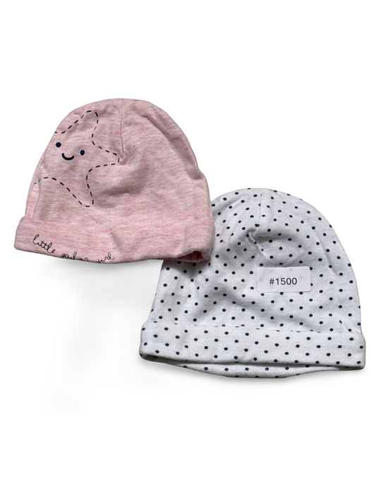 2er Bundle Babymützen - Gr. 56
