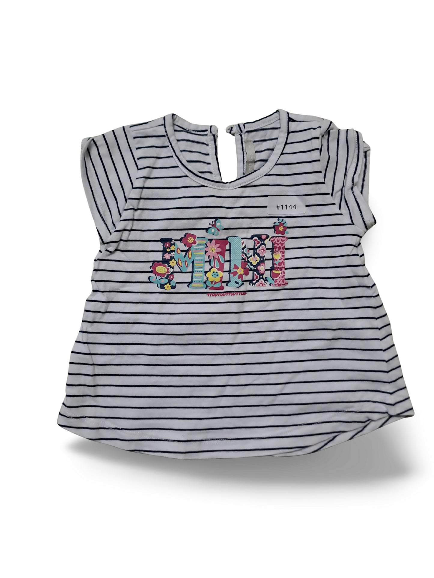 T-Shirt mit Blumenmotiv - Gr. 74