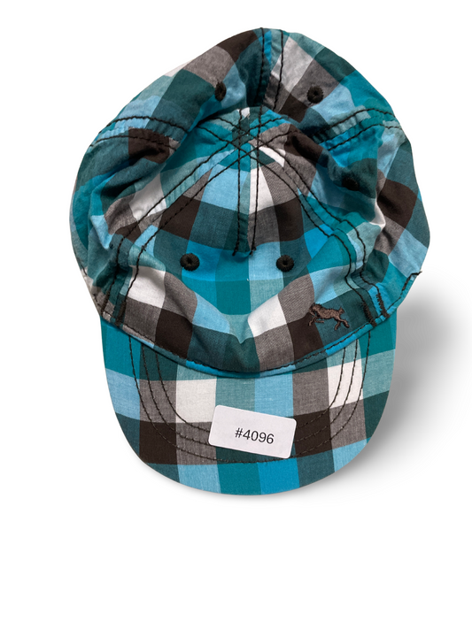 Kariertes Basecap - Gr. 68