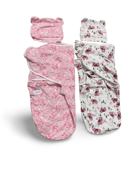 2er Bundle Pucksack mit Mütze - Gr. 56