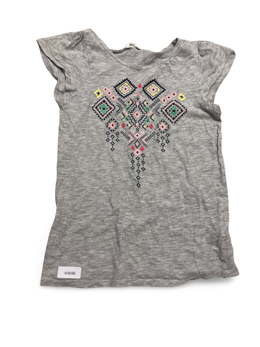 T-Shirt mit Ethno-Stickerei - Gr. 134