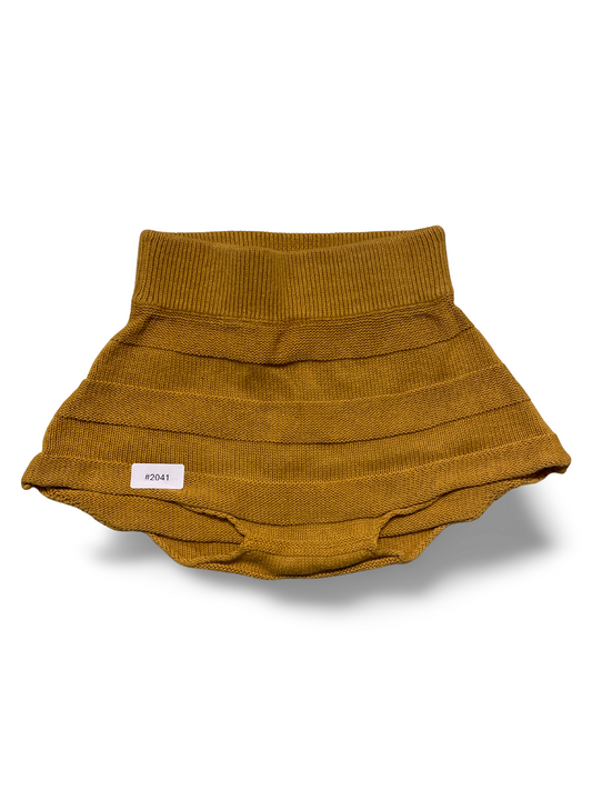 Gestrickter Rock mit integriertem Höschen - Gr. 86