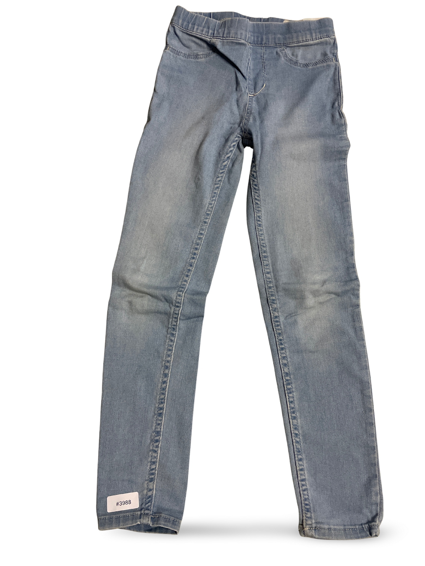 Hellblaue Jeansleggings - Gr. 122