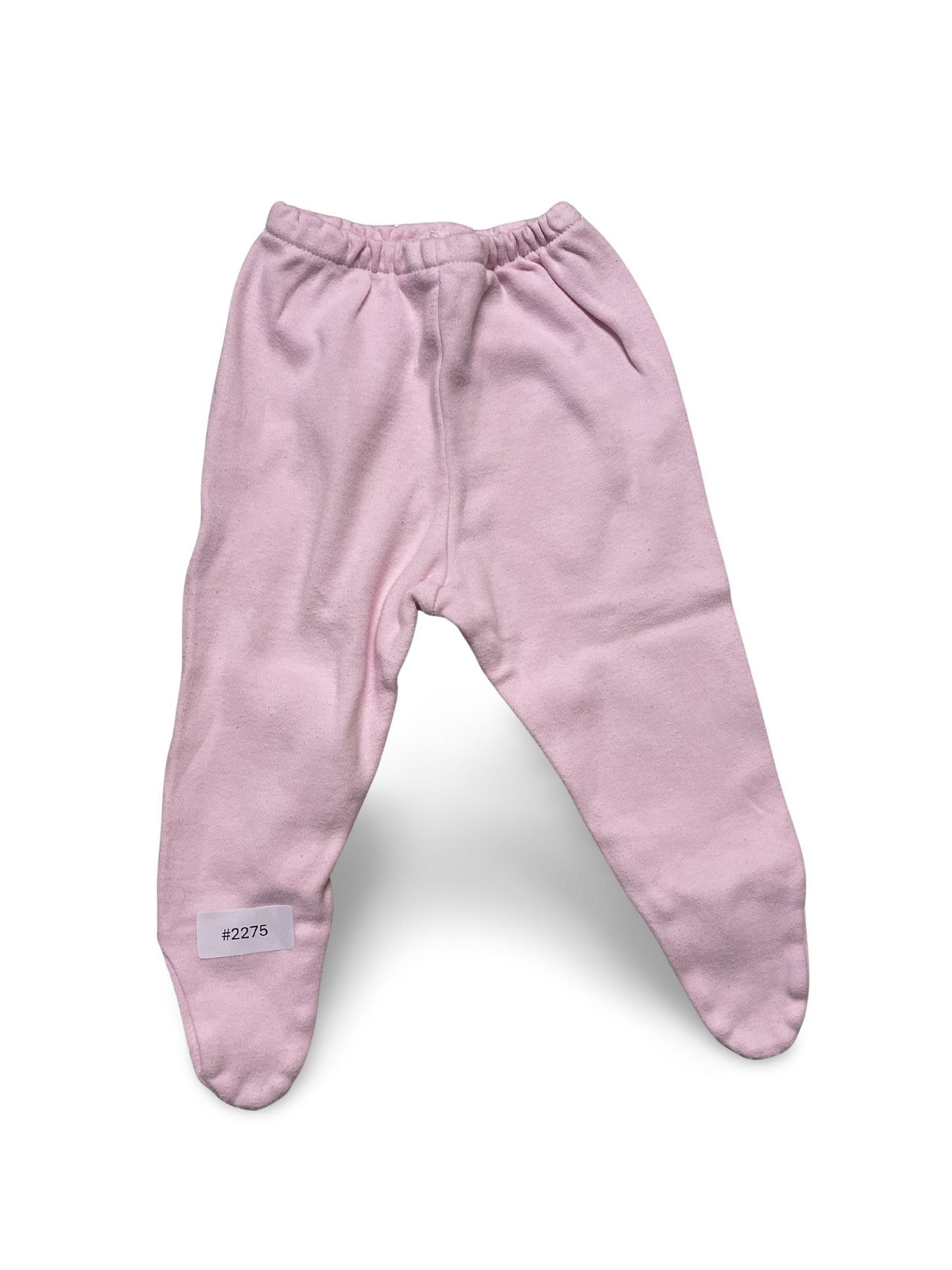 Rosa Strumpfhose mit Fuss - Gr. 50