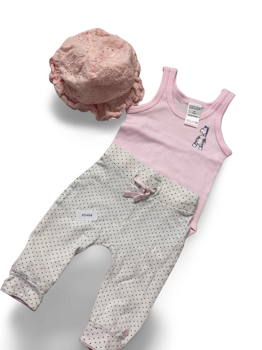 Set Body und Strumpfhose mit Hut - Gr. 62